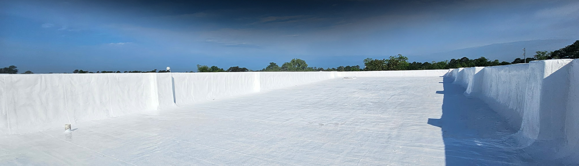 liquid-applied roofing system
